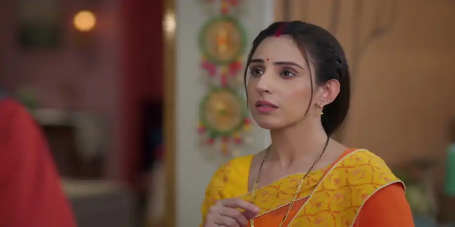 Radha Shares Good News with Babuji