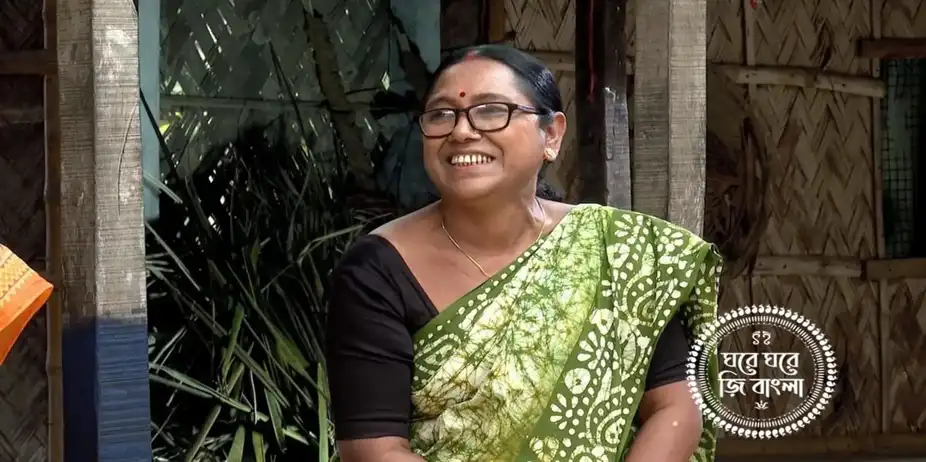 Ghore Ghore Zee Bangla S1 E350 - Uma's Famous Marigold Cultivation and Business