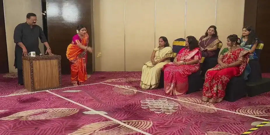 Ashwini and Aarti Advance to the Paithani Game