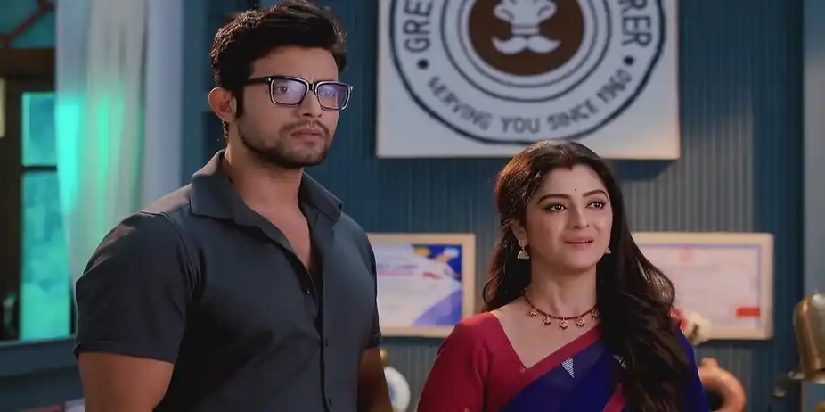 Mohit and Pushpita Meet Aniket | Kon Gopone Mon Bheseche