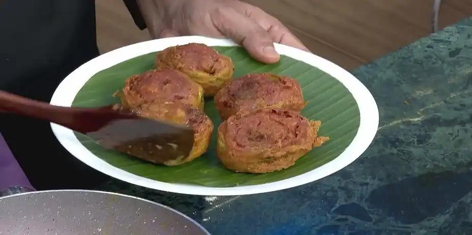 Prawn Stuffed Spiny Gourd | Randhane Bandhan