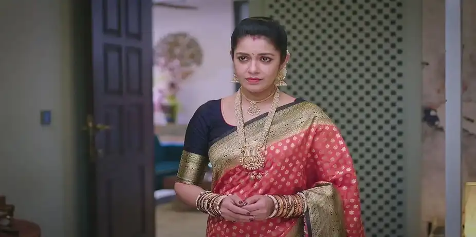 Bhoomika Wards the Evil Eye off Goutham | Amruthadhaare