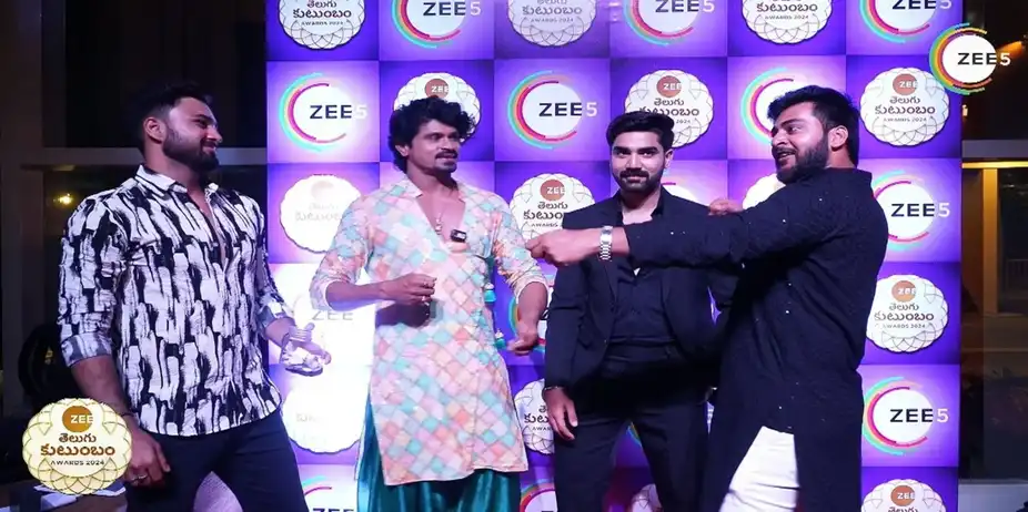 Fiction Show Stars Play Dumb Charades | Zee Telugu Kutumbam Awards 2024
