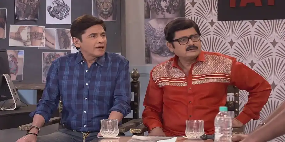 The Tattoo Artist Adds to Vibhuti and Tiwari's Troubles | Bhabi Ji Ghar Par Hai