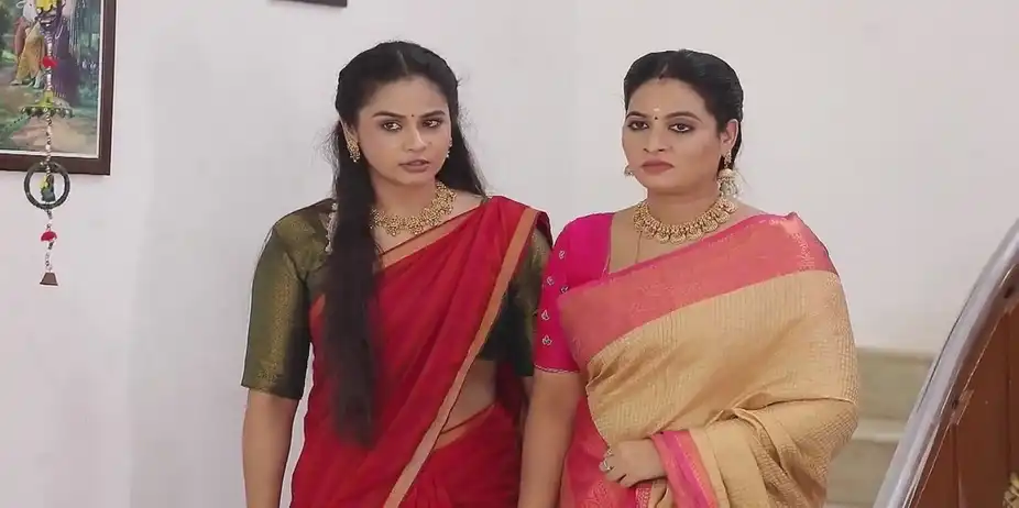 Padmavathy Taunts Janani | Mounam Pesiyadhe