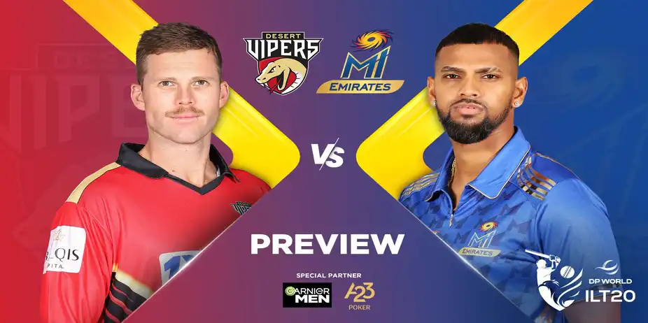 DV vs MIE - DP World ILT20 Season 3 - Preview 