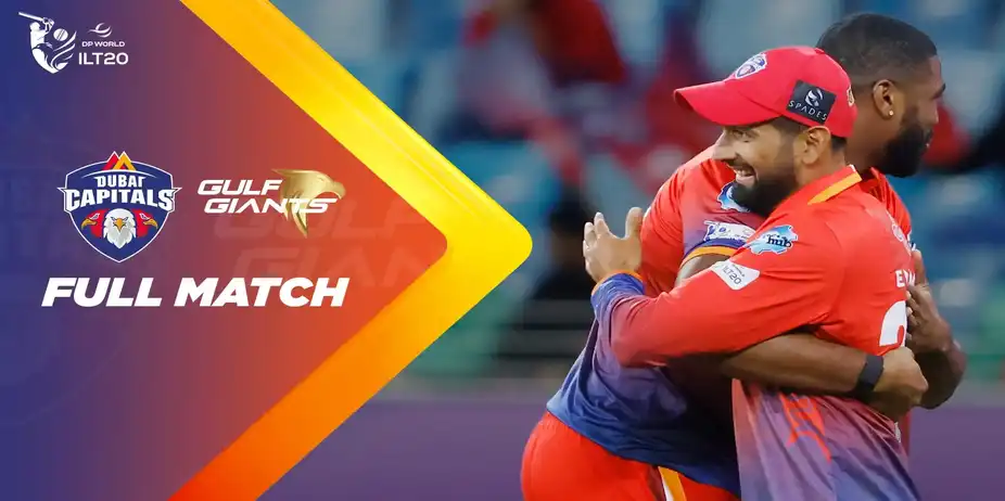 DC vs GG - DP World ILT20 Season 3 - Match Replay