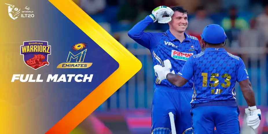 SW vs MIE - DP World ILT20 Season 3 - Match Replay 