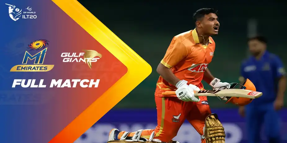 MIE vs GG - DP World ILT20 Season 3 - Match Replay