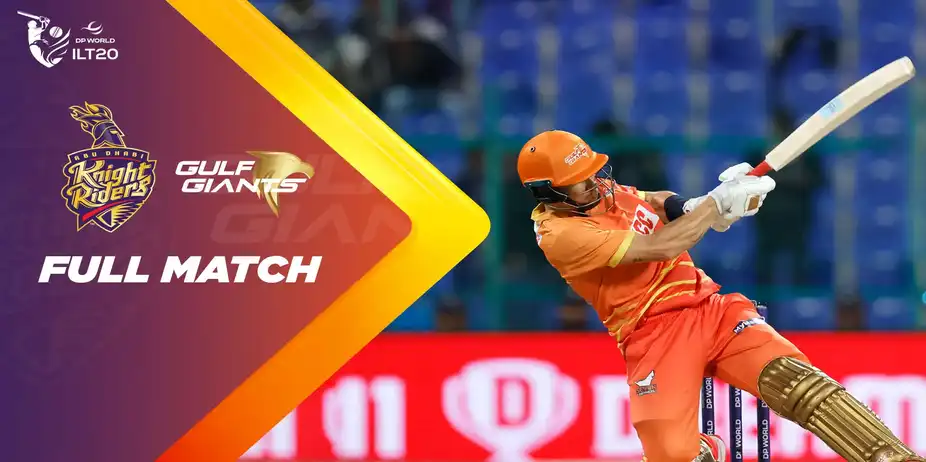 ADKR vs GG - DP World ILT20 Season 3 - Match Replay