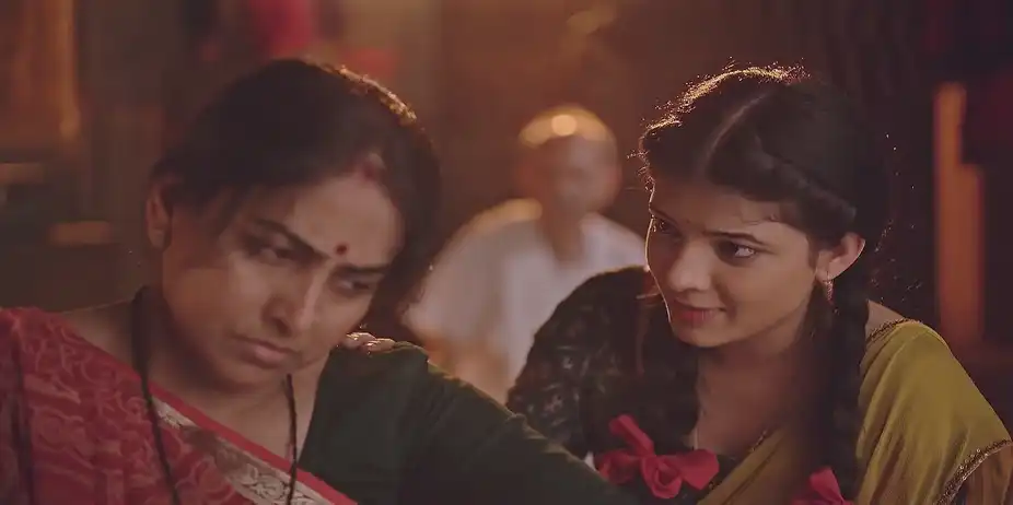 Gauri Hides Her Past from Saru - Saru