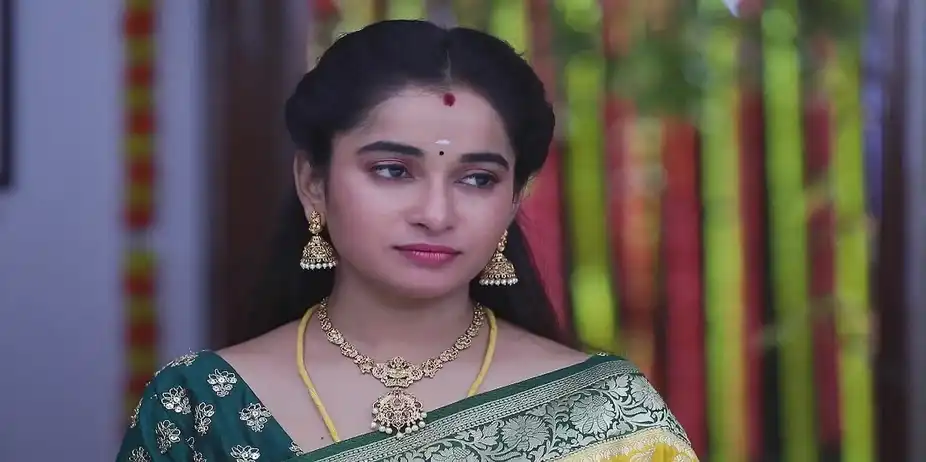 Janani Lies to Kasturi - Mounam Peisyadhe