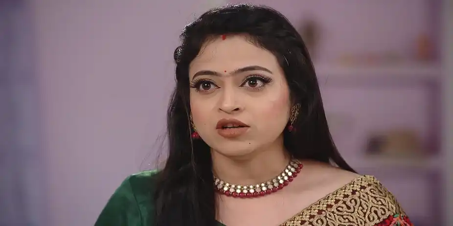 Priyambada Refuses to Believe Upasana's Claims - Sathi Sata Janmara
