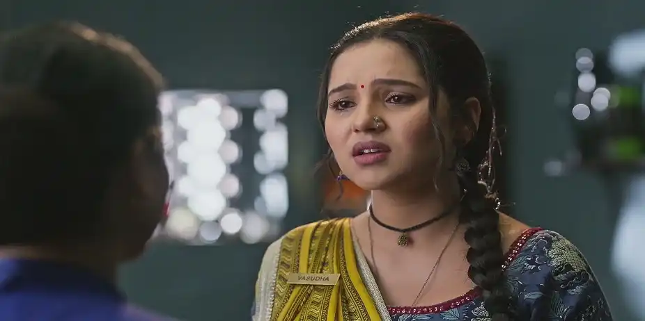 Savitri Finds Out the Truth behind the Logo - Vasudha