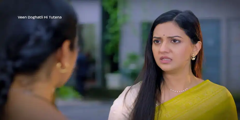 Samar Confronts Swanandi - Veen Doghatli Hi Tutena - Promo