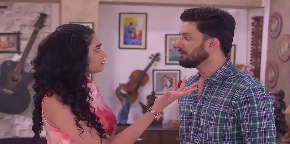 Durga Wishes for a Private Moment with Rishabh - Jagadhatri