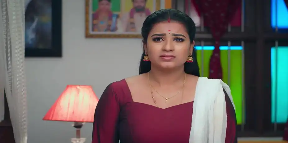 Raja Tries to Pacify Revathi - Karthigai Deepam