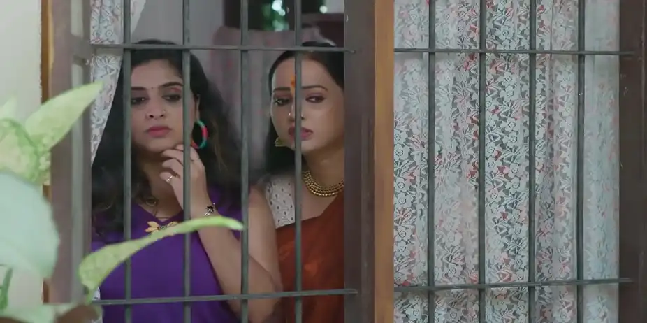 Gautham Misses Dropping the Flowerpot - Snehapoorvam Shyama