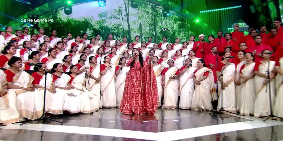 Performers of Calcutta Choir Grace the Stage - Sa Re Ga Ma Pa 2025 - Promo