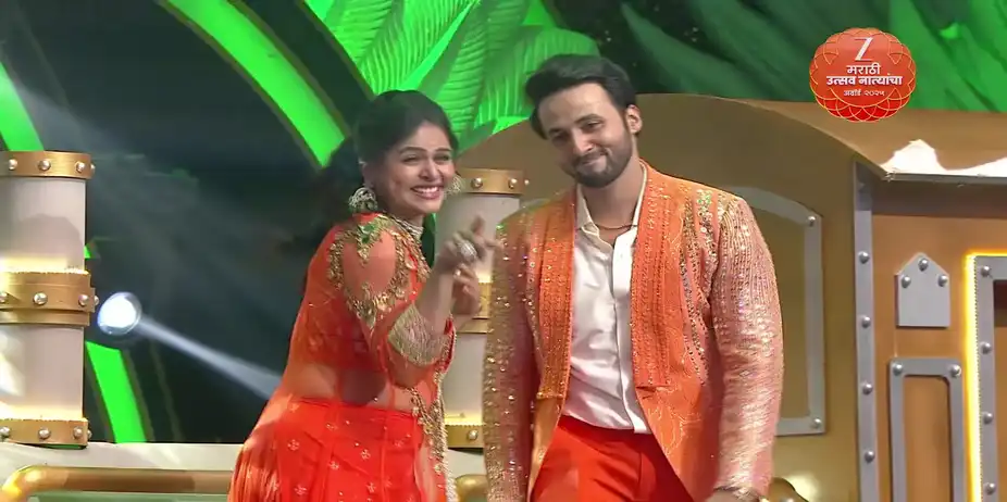 Beloved Duo Siddhiraj and Bhavana - Zee Marathi Awards 2025