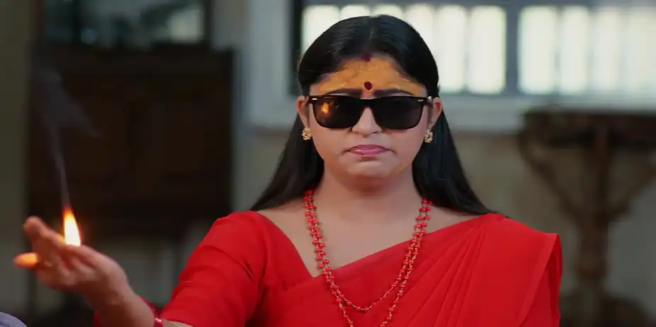 Charulata Is Made to Burn a Camphor on Her Hand - Sandhyaraaga