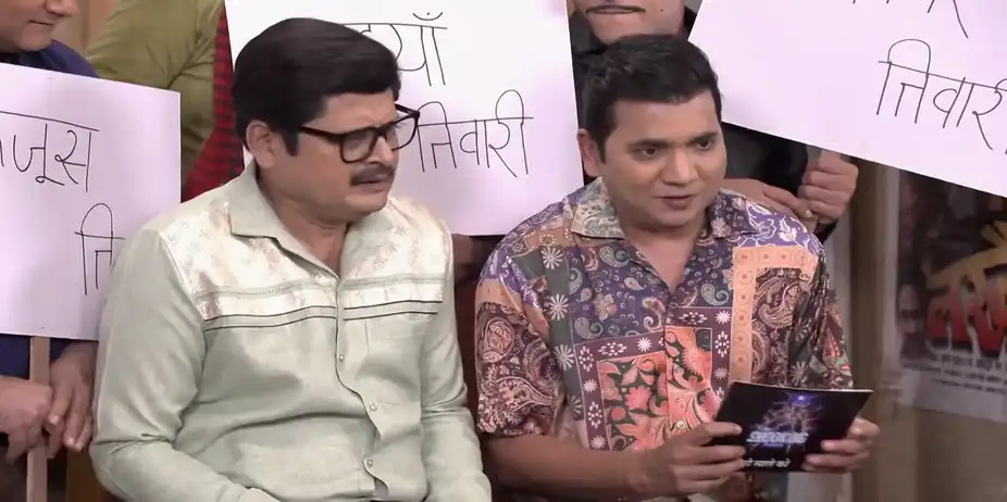 Saxena Targets Tiwari - Bhabi Ji Ghar Par Hai