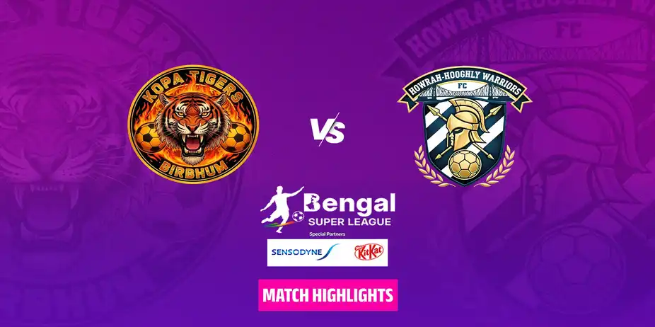 Kopa Tigers Birbhum Vs Howrah Hooghly Warriors - Highlights