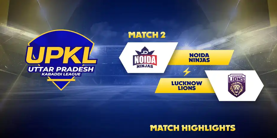 JD Noida Ninjas Vs Lucknow Lions - Highlights