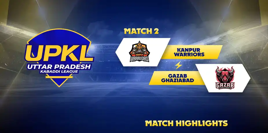 Kanpur Warriors Vs Gazab Ghaziabad - Highlights