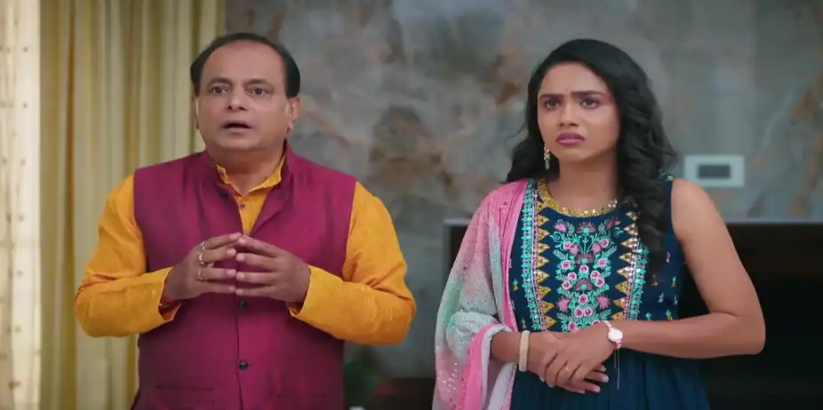 Ramadevi Seeks a Promise from Preetham - Gowri