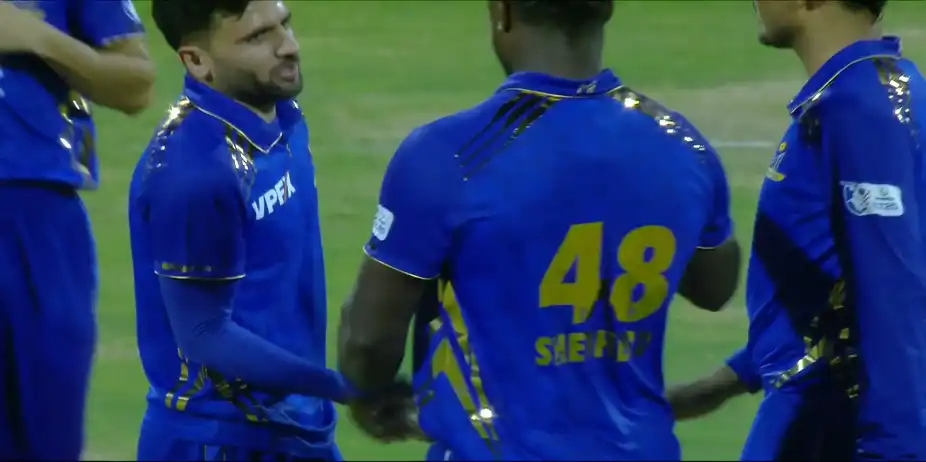 CAUGHT! Russell fails to generate power and chips it straight to Shepherd