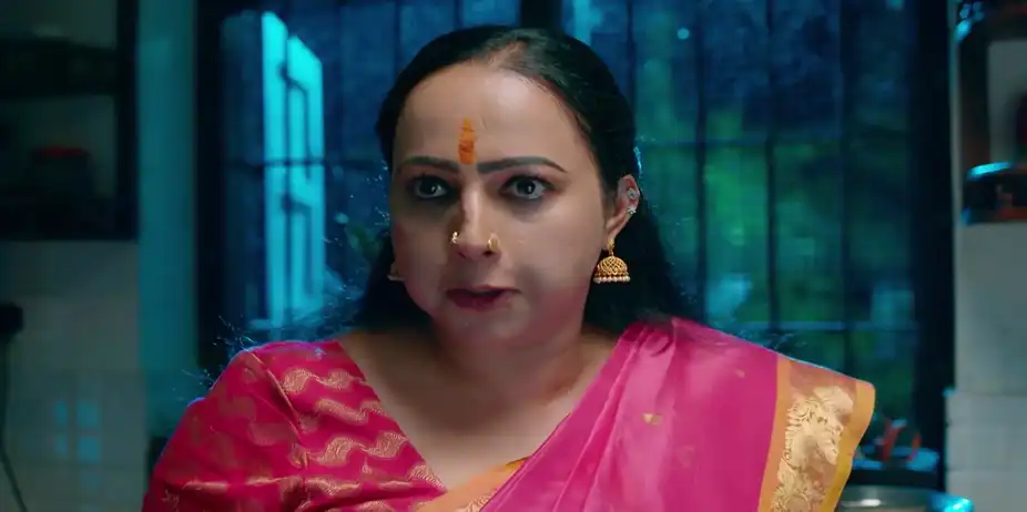 Kalpana Hands the Outhouse Keys to Urvashi - Snehapoorvam Shyama
