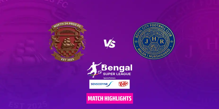 North 24 Parganas FC Vs JHR Royal City FC Malda | Murshidabad - Highlights
