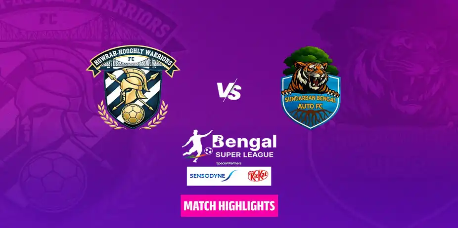 Howrah Hooghly Warriors Vs Sundarban Bengal Auto FC - Highlights