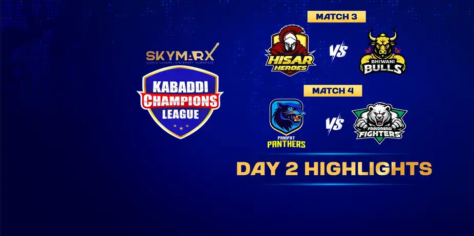 Kabaddi Champions League  Highlights Day 2