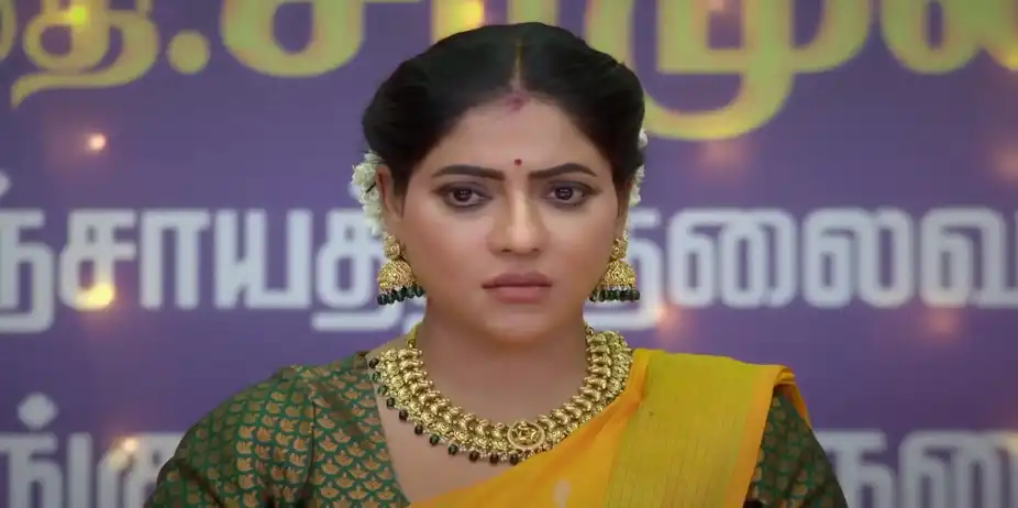Karthikeyan's Prescence Irks Chamundeshwari - Karthigai Deepam
