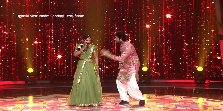 Aadhya and Srinu's Special Song - Ugadiki Vasthunam Sandadi Testhunam - Promo