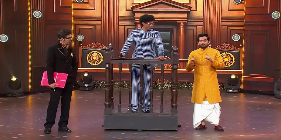 Mock Charges against Siddharth Jadhav - Zee Chitra Gaurav 2026