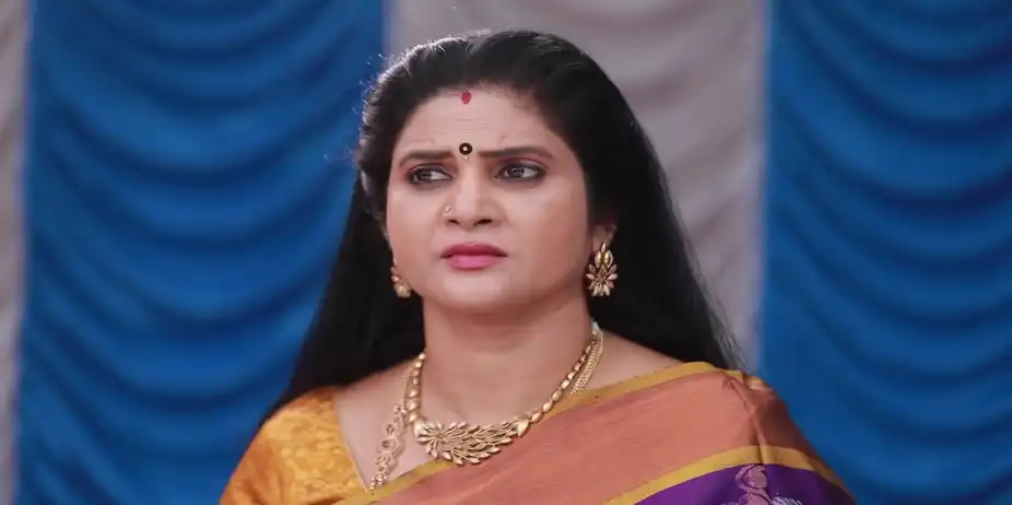 Jayarani Accepts the Award from Janakambal - Varisu
