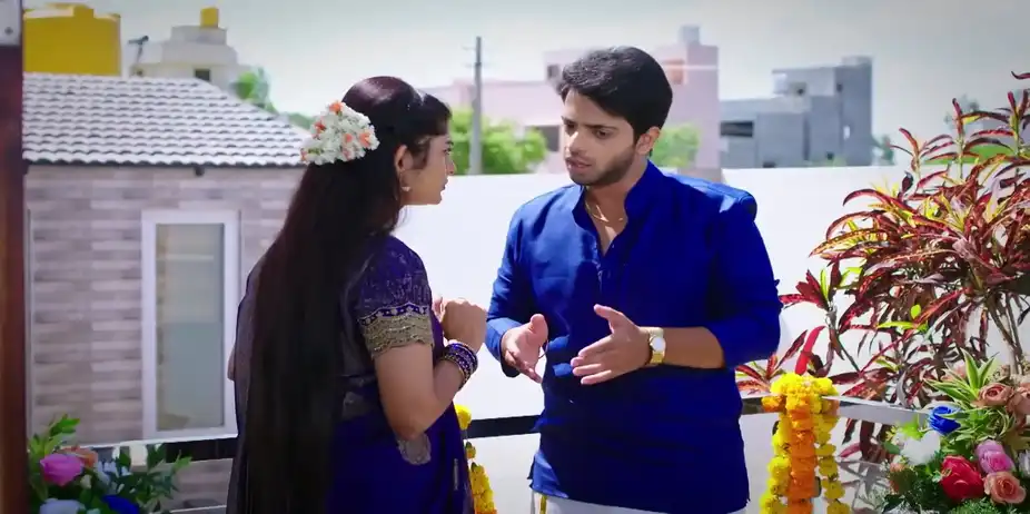 Lakshmi and Adi Discuss Dharmaraj - Adi Lakshmi Purana