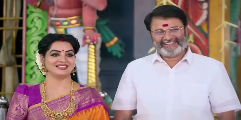 Venkateshan's Arrival Delights Leelavathi - Annamalai Kudumbam