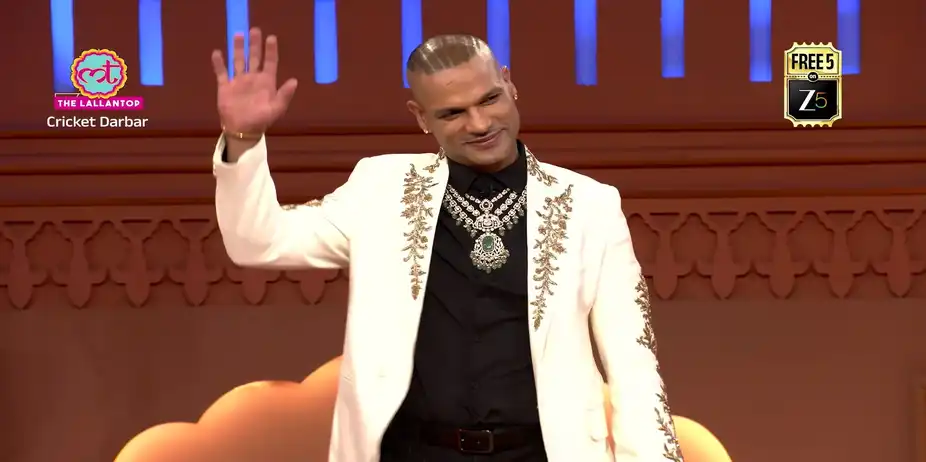 Shikhar Dhawan Commands a Court - Cricket Darbar