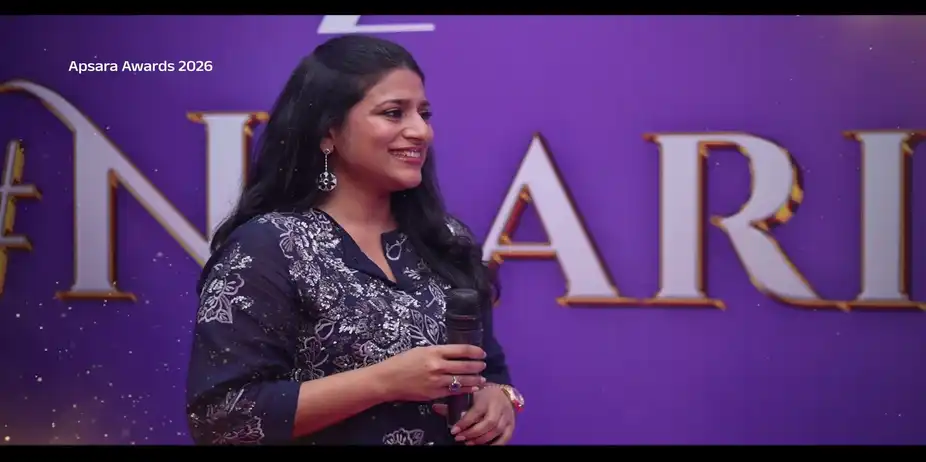 Sushmita Konidela on Producing Chiranjeevi's Film - Apsara Awards - Promo