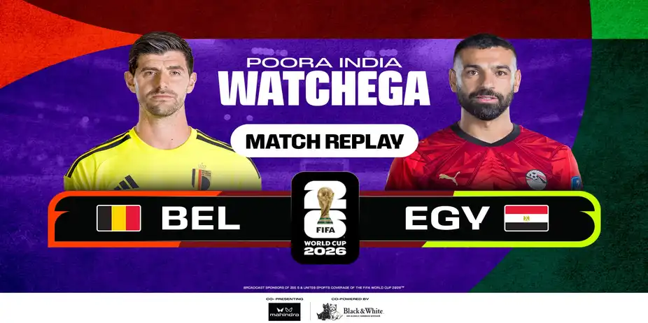 BEL Vs EGY | Match Replay | FIFA World Cup 2026
