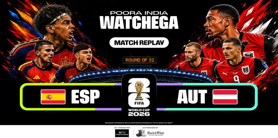ESP  Vs  AUT | Match Replay | FIFA World Cup 2026