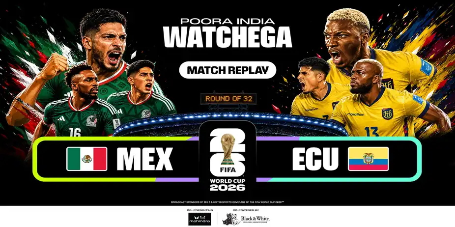 MEX Vs ECU | Match Replay | FIFA World Cup 2026