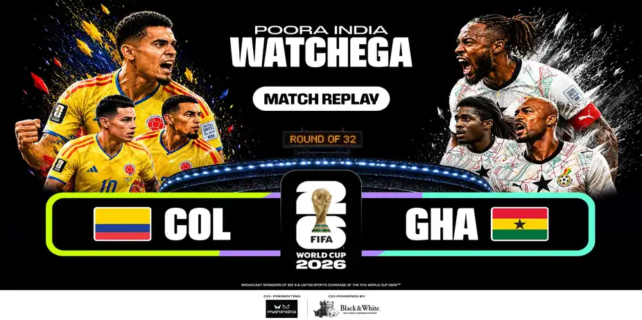 COL Vs GHA | Match Replay | FIFA World Cup 2026