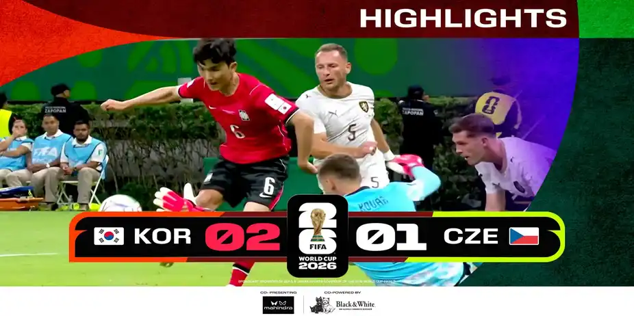KOR Vs CZE | Highlights | FIFA World Cup 2026