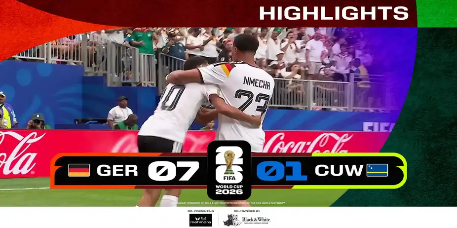 GER Vs CUW | Highlights | FIFA World Cup 2026