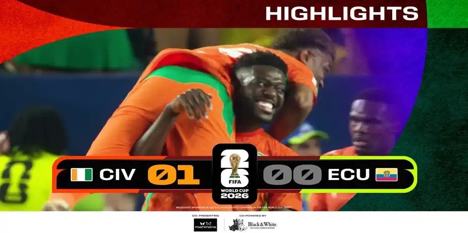 CIV Vs ECU | Highlights | FIFA World Cup 2026